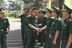 Tư lệnh Quân khu 5 thăm và làm việc tại Ban Chỉ huy BĐBP tỉnh Gia Lai