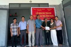 Xã Bình Khê bàn giao nhà cho thân nhân liệt sĩ