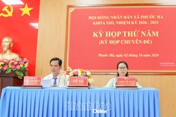 HĐND xã Phước Hà tổ chức kỳ họp chuyên đề lần thứ 5