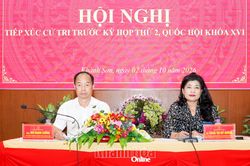 Đại biểu Quốc hội tỉnh Khánh Hòa tiếp xúc cử tri 3 xã khu vực Khánh Sơn
