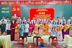Phường Ninh Chử công bố các nghị quyết, quyết định về thành lập các tổ chức đảng và công tác cán bộ