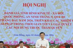 Lâm Đồng xếp thứ 20/34 cả nước về tăng trưởng GRDP quý III/2026