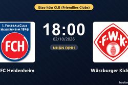 Nhận định 1. FC Heidenheim vs Würzburger Kickers: Chuyến đi nhiều thử thách