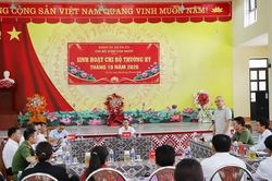 Tập trung nâng cao chất lượng sinh hoạt chi bộ; phát huy vai trò tiên phong, gương mẫu của đảng viên