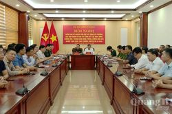 Triển khai kế hoạch phối hợp xây dựng địa bàn biên giới không ma túy