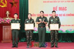 Diễn tập phòng thủ dân sự, ứng phó cháy rừng và tìm kiếm cứu nạn xã Chiềng Sơ năm 2026