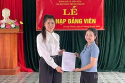 Trẻ hóa đội ngũ đảng viên ở cơ sở