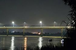 Lật thuyền trên sông Lam, 2 vợ chồng mất tích