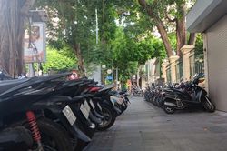 Sẵn sàng điểm gửi xe phục vụ người dân vào khu vực trung tâm
