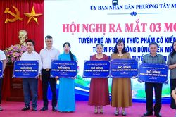 Phường Tây Mỗ ra mắt ba mô hình số hóa