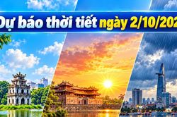 Thời tiết hôm nay 2/10: Bắc bộ hạ nhiệt, Trung bộ còn nơi trên 35 độ C