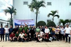 Công an phường Tây Nam: Đồng hành cùng cơ quan, doanh nghiệp vì an toàn cộng đồng
