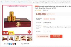 Yêu cầu Shopee gỡ sản phẩm An cung ngưu hoàng hoàn chưa được cấp phép