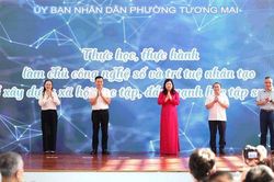 Phường Tương Mai: Đưa kỹ năng số, AI vào Tuần lễ học tập suốt đời