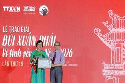 Trao Giải thưởng Bùi Xuân Phái - Vì tình yêu Hà Nội năm 2026: Tôn vinh những cống hiến cho Thủ đô
