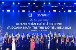 Hà Nội tôn vinh, khen thưởng các doanh nghiệp, doanh nhân tiêu biểu năm 2026
