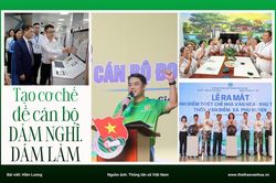 Tạo cơ chế để cán bộ dám nghĩ, dám làm
