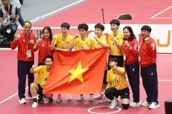 Cầu mây nữ Việt Nam giành Huy chương Vàng sau màn ngược dòng trước Thái Lan