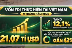 [Video] Vốn FDI vào Việt Nam tăng 76,4%, vốn thực hiện cao nhất 5 năm