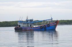 Bộ đội Biên phòng bắt tàu chở 50.000 lít dầu không rõ nguồn gốc