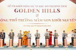 Tái khởi động Dự án Khu đô thị sinh thái Golden Hills