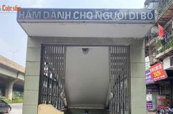 [GALLERY] Thực trạng các hầm đi bộ đầu tư tiền tỷ tại Hà Nội