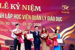 Học viện Quản lý giáo dục kỷ niệm 50 năm thành lập