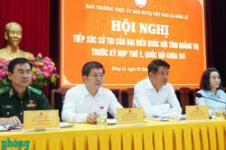 Lắng nghe, tiếp thu những trăn trở, kiến nghị của cử tri