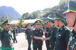 Tăng cường quản lý, bảo vệ biên giới, kiểm soát cửa khẩu tại Nậm Cắn
