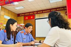 VKSND khu vực 2, TP Hồ Chí Minh góp phần thu hồi gần 9 tỉ đồng tiền thuế