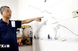 Hưng Yên: Làm rõ nguyên nhân gây nứt nhiều nhà dân ở Thái Thụy