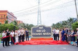 Khánh thành Đại lộ Doanh nhân tại KCN Thành Thành Công