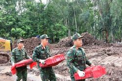 Ngày 3/10: Đã quy tập 713 bộ hài cốt liệt sĩ tại Công viên Lê Thị Riêng