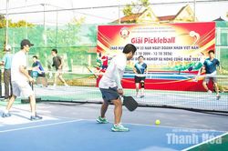 Giải Pickleball Hiệp hội Doanh nghiệp xã Nông Cống năm 2026