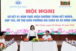 Phường Hải Châu huy động nhiều nguồn lực hỗ trợ xã kết nghĩa Hùng Sơn