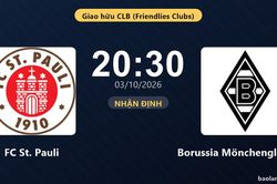 Nhận định FC St. Pauli vs Borussia Mönchengladbach: Cả hai cùng khát thắng