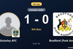 Owen tỏa sáng, Guiseley AFC vượt qua Bradford (Park Avenue) tại FA Cup