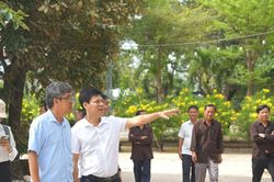 Phó Chủ tịch UBND tỉnh Lâm Đồng Nguyễn Minh kiểm tra công tác chuẩn bị Lễ hội Văn hoá - Du lịch Dinh Thầy Thím
