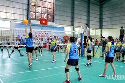 Giao lưu bóng chuyền hơi nữ cấp tỉnh năm 2026