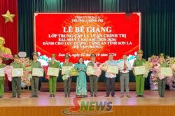 98 học viên Công an hoàn thành Trung cấp lý luận chính trị