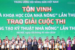 Từ máy lọc mật ong đến nấm Lim xanh: Những sáng kiến nông dân được vinh danh