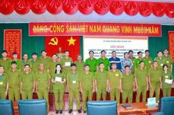 Công an xã Đất Đỏ hưởng ứng 'Ngày toàn dân PCCC' và thành lập 14 Đội dân phòng