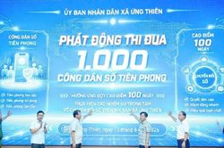 Ứng Thiên đẩy mạnh chuyển đổi số, đưa tiện ích đến người dân