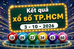 XSHCM 3/10 - Kết quả xổ số Hồ Chí Minh hôm nay ngày 3 tháng 10