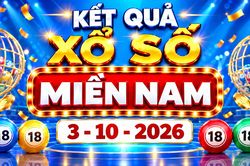 XSMN 3/10 - Kết quả xổ số miền Nam hôm nay ngày 3 tháng 10