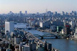 Sông Sumida – dòng chảy trong cấu trúc đô thị Tokyo