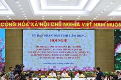 Tỉnh Lâm Đồng: Quyết tâm đạt tăng trưởng GRDP ở mức 2 con số