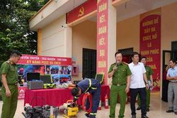 Xã Liên Minh đưa kỹ năng phòng cháy chữa cháy, cứu nạn, cứu hộ về cơ sở