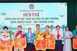 Nông dân Hà Nội chung tay bảo vệ môi trường Thủ đô xanh - sach - đẹp