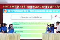 Phường Kiến Hưng sôi nổi Hội thi 'Tìm hiểu Luật Thủ đô – Vì một Hà Nội văn minh, văn hiến, hiện đại'
